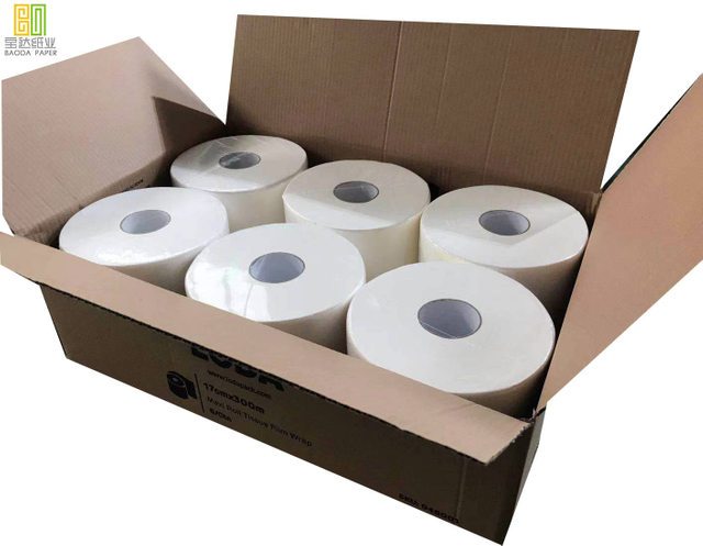 Промышленные бумажные полотенца, 2-слойные бумажные полотенца для рук, оптовая продажа, полотенца для ванной комнаты, 100% древесная целлюлоза в Китае