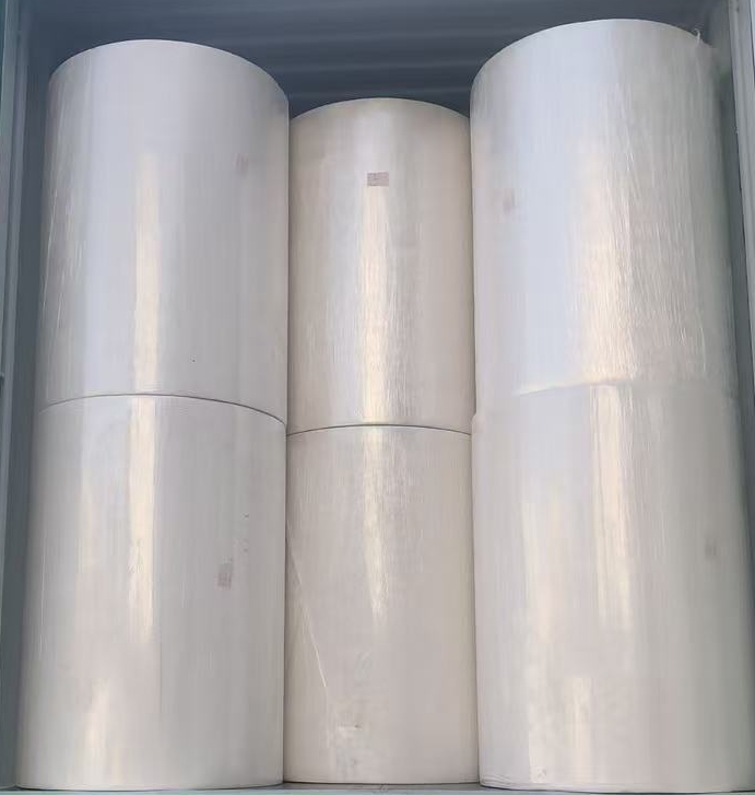 большой рулон туалетной бумаги